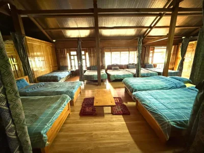 混合宿舍间的单人床位 — Peace Home Sapa